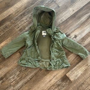 Old navy girls cargo coat 3t